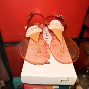 Katy Perry Collections Peach Ice Cream Sandals